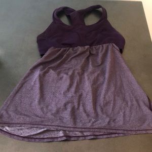 Lululemok built in bra Tank